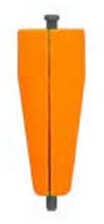 Comal Floats Popping Split Weighted 4in Orange 12bx 87OR-4