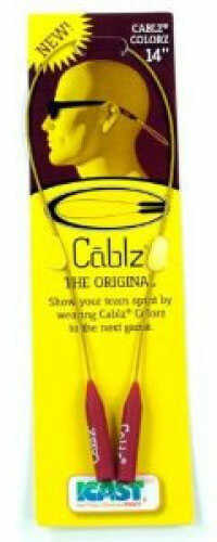 Cablz Sunglass Retainer 14in Garnet/Gold/Gold Md#: CBLZGARGG