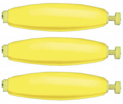 Comal Floats Snap On Cigar 1 1/2in Yellow 3pk 12/Bag CS150Y-3