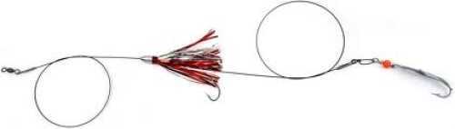 Clark James Clarkspoon Mackeral Duster Rig 3/0 Red Silver MDRS-0RBMS