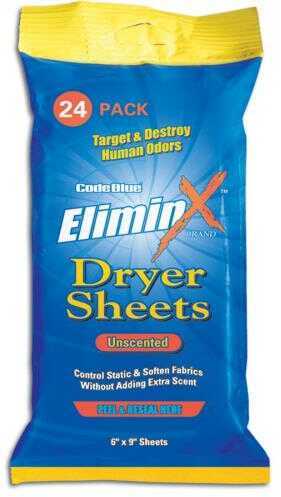 Code Blue D-Code Odor Eliminator Dryer Sheets Model: OA1319