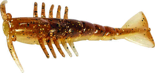 Slaty Ned Shrimpz 2.5in Rootbeer <span style="font-weight:bolder; ">Gold</span> 6pk Model: Sns25-282pk6