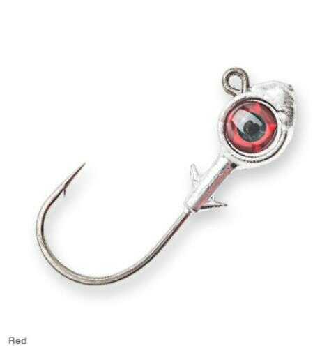 Z-Man / Chatterbait Trout Eye Jighead 1/4 Ounce 2/0 Hook Red 3-Pack Md: TEJH14-01PK3