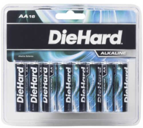 Die Hard Alkaline Batteries AA 16pk Model: 41-1104