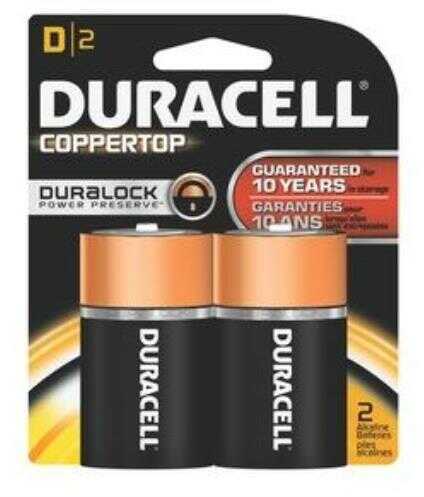 Duracell Alkaline Battery Coppertop D 2/Pk Model: 80252247