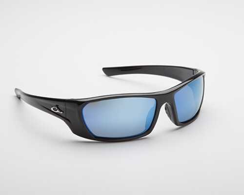 Drake Waterfowl Volley Sunglasses Gloss Black Blue Polarized