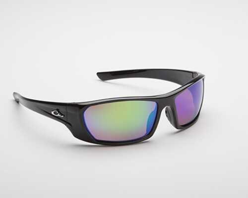 Drake Waterfowl Volley Sunglasses Gloss Black Green Polarized