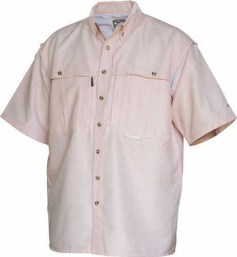 Drake Waterfowl Casual Vented Wingshooters Shirt Pink Short Sleeve large Md#: DW260PNKL