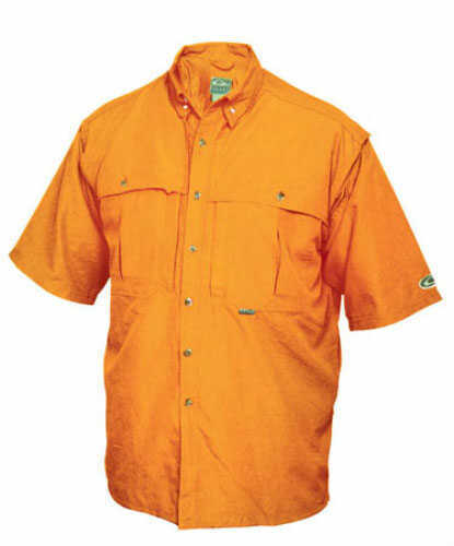Drake Waterfowl Casual Vented Wingshooters Shirt Yellow Short Sleeve Size XL DW260YELXL
