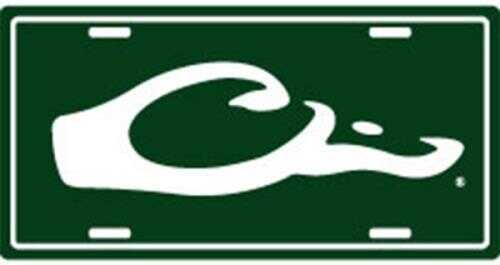 Drake Waterfowl License Plate Logo Green Model: Dw80122gr