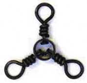 Click to see larger image. Eagle Claw Fishing Tackle 3-Way Swivel Black Size 3/0 12pk 12/Box 01252-039