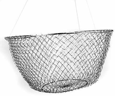 Eagle Claw Two Ring Crab Net 2 Wire Mesh Mode-img-0