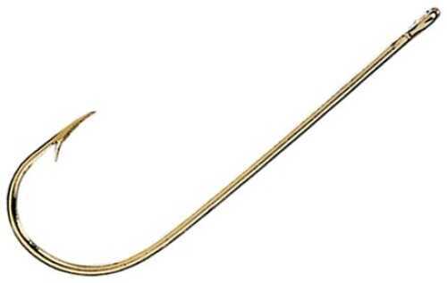 Eagle Claw Fishing Tackle Hook Gold Aberdeen 10/ctn 202A-8