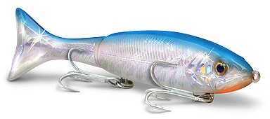 Egret Holo-Flash Kick A Mullet 5in Foil Blue Back Flash E-KA-M5-F19
