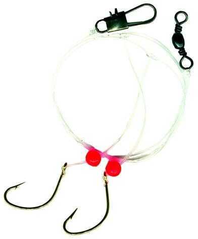 Eagle Claw Fishing Tackle Pompano Rig Double Size 6 Gold Khale