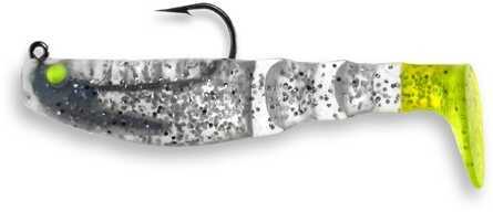 Egret Mambo Mullet 3 1/2In 1/4Oz 2Pk Silv Flk/Ct Model: E-MM35-14-05
