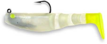 Egret Mambo Mullet 3 1/2In 1/4Oz 2Pk Pearl/Chart Model: E-MM35-14-07
