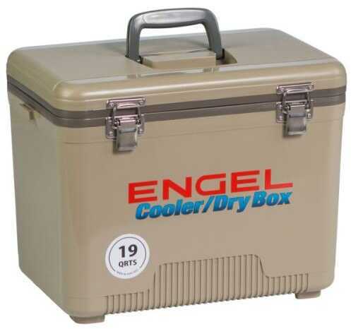 19 Quarts Cooler and Drybox in Tan