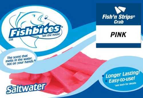 Fishbites N Strips Crab Pink Long Lasting 0038