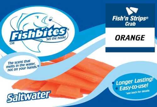 Fishbites N Strips Crab Orange Long Lasting 0039