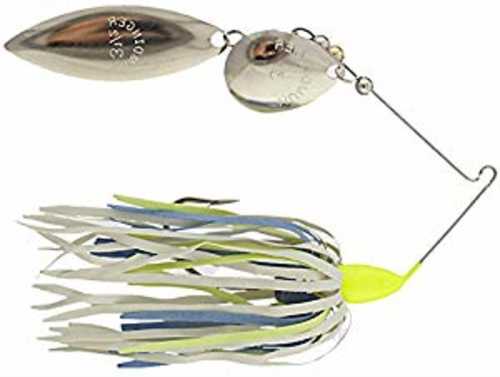 Humdinger Spinner Bait 1/4 Blue Chartreuse White Bulk-img-0