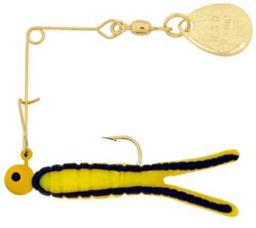 H&H Lure H&H King Spin-Nickel 1/4 12/cd Yell/Black Str CKS-19