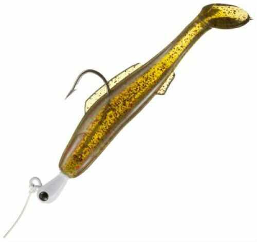 H&H Lure H&H Double Rig Cocahoe 1/4 12pk Avocado/Red Glt ICMDR-12-12