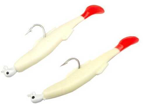 H&H Lure H&H Double Rig Cocahoe 1/4 12pk Clear Glt/ft ICMDR-16-16