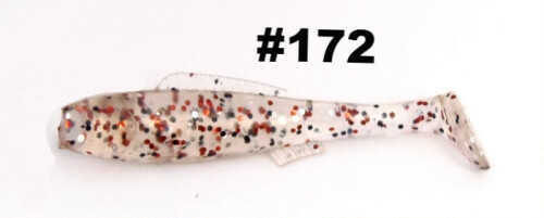 H&H Lure H&H Cocahoe Minnow Tails 3In 10Pk Red Ice CMR10-172