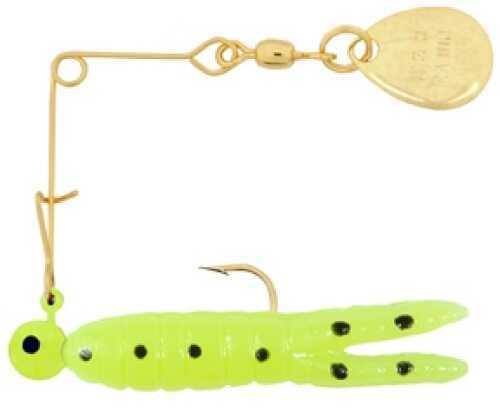 H&H Lure H&H Cajun Spin-Nickel 1/16 12/cd Chat/Black Dots CS-12