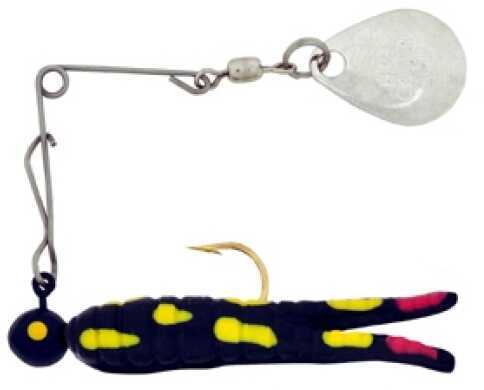 H&H Lure H&H Cajun Spin-Nickel 1/16 12/cd Black Coach Dog CS-25