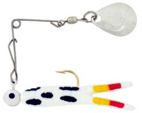 H&H Lure H&H Cajun Spin-Nickel 1/16 12/cd White Coach Dog CS-26