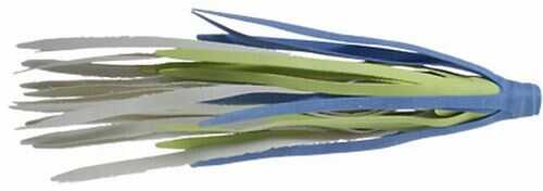 Humdinger Rubber Skirt 3-1/2in 3pk Blue/Chartreuse-img-0