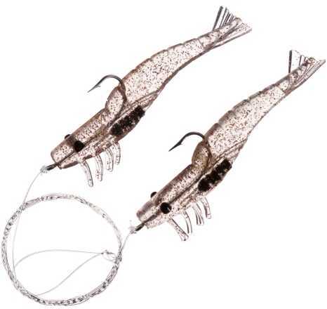 H&H Lure H&H TKO Shrimp Double Rig 1/4oz Shrimp/Shrimp TKODR14-37