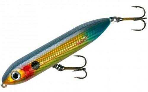 Heddon Super Zara Spook 5In 7/8Oz Wounded Shad Model: X9256HBS