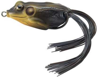 LIVETARGET Lures / Koppers Fishing and Tackle Corp Usa Hollow Body Frog 5/8oz 2 1/4in Black/Tan FGH55T510