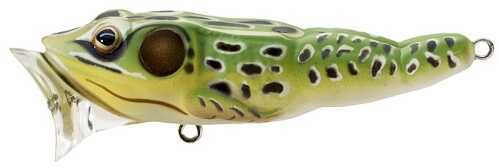 LIVETARGET Lures / Koppers Fishing and Tackle Corp Usa Popper Frog 1/4oz 2 1/2in Green/Yel FGP65T500