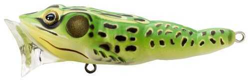 LIVETARGET Lures / Koppers Fishing and Tackle Corp Usa Popper Frog 1/4oz 2 1/2in Green/Yel FGP65T512