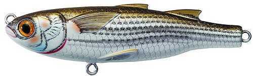 LIVETARGET Lures / Koppers Fishing and Tackle Corp Usa Mullet Twitchbait 4 1/2in Natural/Matte MUT115FT901