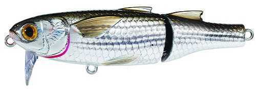 LIVETARGET Lures / Koppers Fishing and Tackle Corp Usa Mullet Wakebait 3 1/2in Silver/Brown MWK90T934