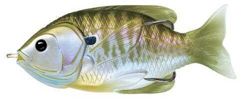 LIVETARGET Lures / Koppers Fishing and Tackle Corp Lt Hollow Sunfish 3.5" Nat/OLVBLGL