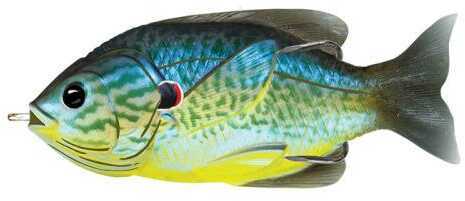LIVETARGET Lures / Koppers Fishing and Tackle Corp Lt Hollow Sunfish 3.5" BLU/YELPMKN