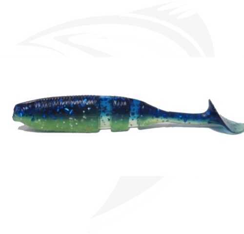 Lake Fork Tackle Boot Tail Baby Shad 2 1/4in 15 Per Bag Blue Grass 2700-805