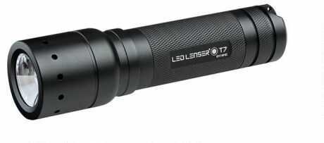 Leatherman Led Lenser T7 Flashlight/Peg Black 880005