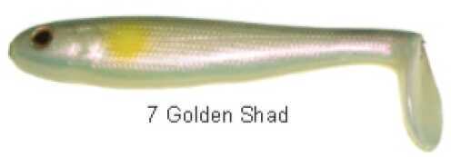 Luck E Strike Bass Magic Swimbait 3-1/2in 7 per bag Golden Shad LBM35-7