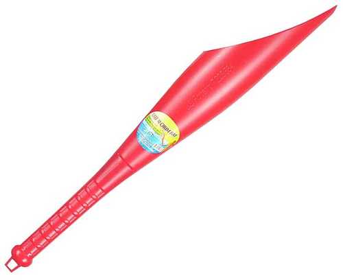 Fisher Chum Bat Plastic Hollow Red Model: TT-BAITNCHUM BAT