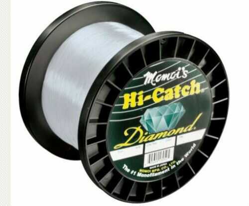 Momoi / Hi-Liner Line Catch Mono 1lb Spool Clear White 1120yds 50lb Fishing 6-95699-00501-8