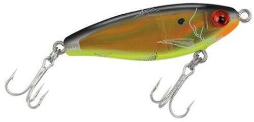 Mirrolure / L&S Bait L&S Mirrodine-Suspending 2-5/8In 3/8Oz Black Bk/Ch Bel/Gd Model: 17MR-BKGCH