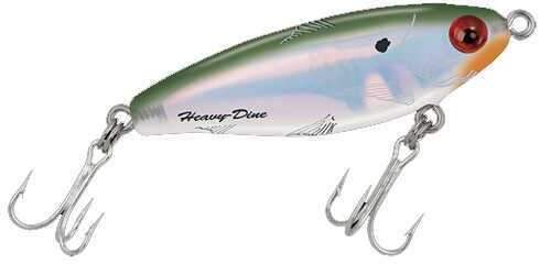 Mirrolure / L&S Bait L&S Heavy Dine Sinking 2-5/8in 7/16oz Bayou Green/White 18MR-49