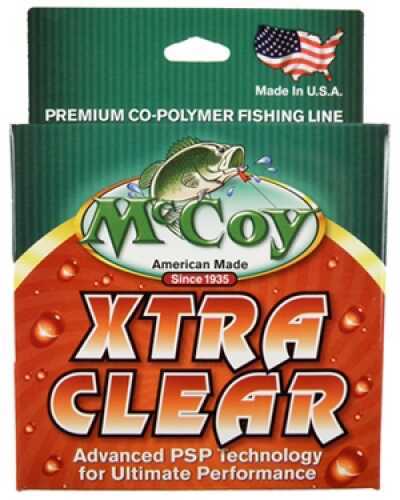 Mccoy Fishing Xtra Clear Line Clr Co-Polymer 250yd 6lb 21006